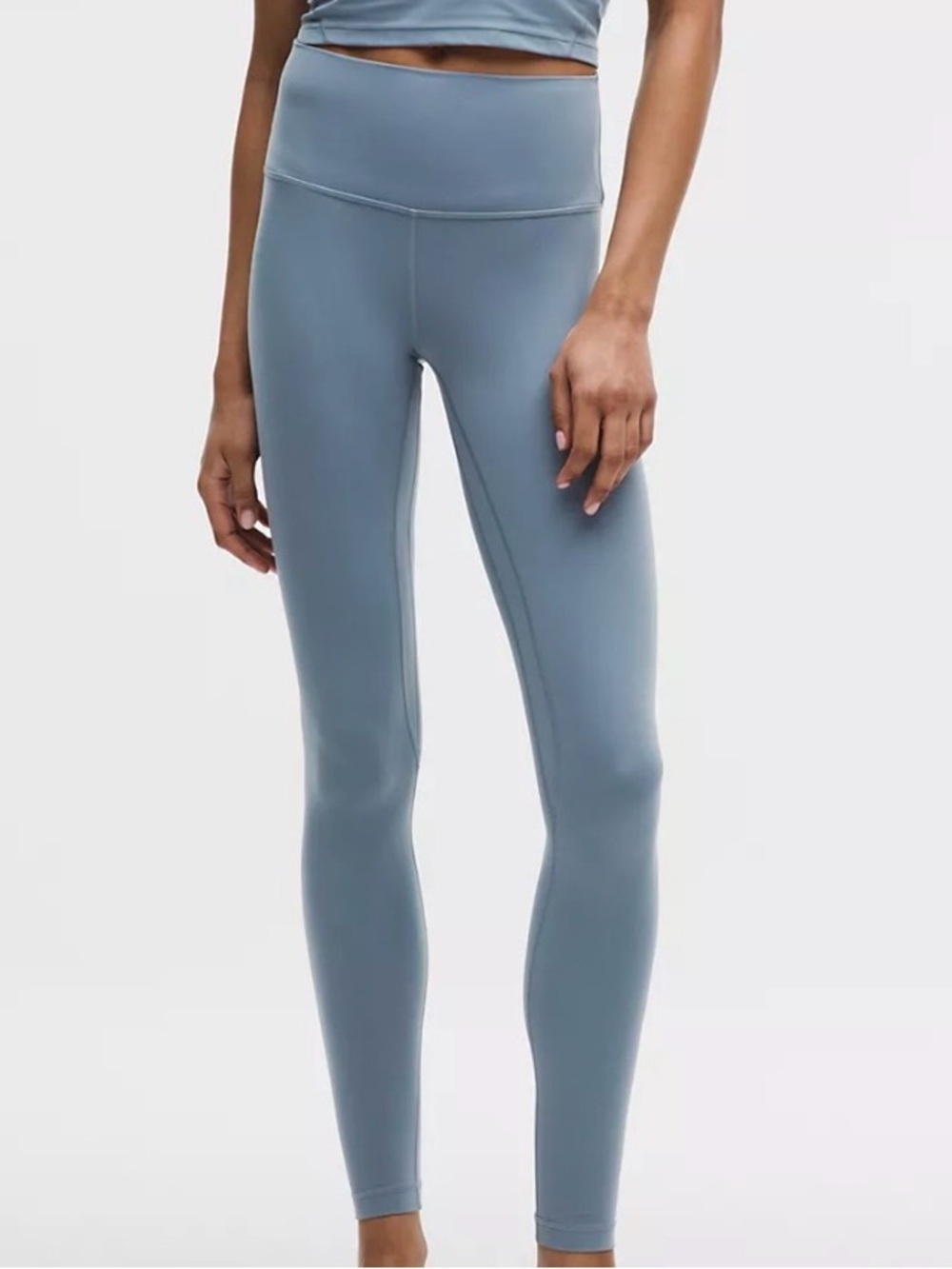 Lululemon High-Waist Performance Leggings - Slate Blue Align - Picture 2 of 10